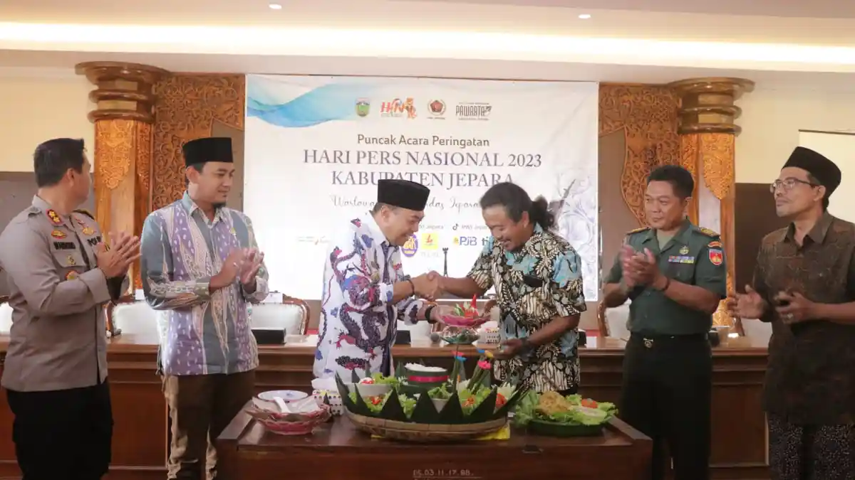 HPN 2023, Ketua DPRD Jepara: Tantangan Kian Berat, Banyak yang Mengaku Wartawan Plus LSM