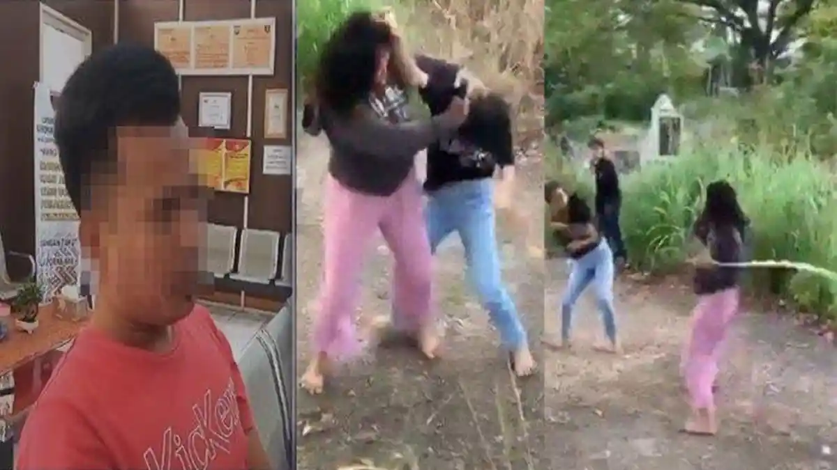 PENGAKUAN Orang Tua Remaja Putri yang Viral Duel Pakai Celurit, Pilih Lapor Polisi