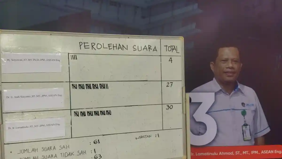 Dua Langkah Lagi Dr Lamatinulu Terpilih jadi Dekan FTI UMI