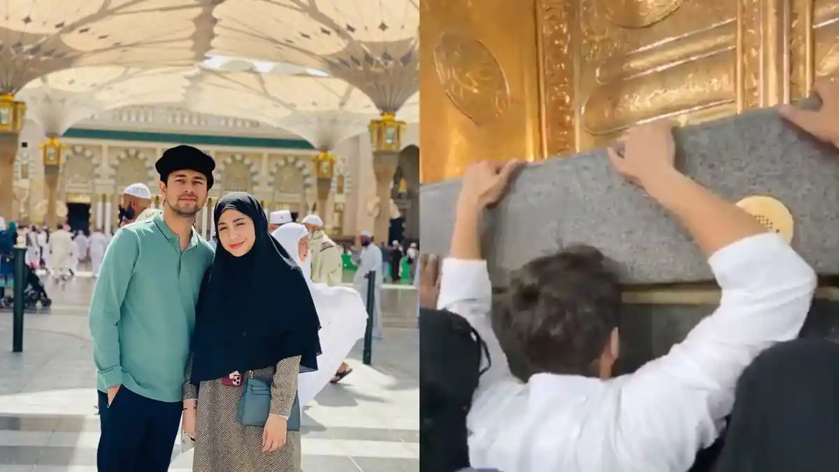 Rayakan Ultah di Tanah Suci, Raffi Ahmad Cium Kakbah, Ayah Rafathar: 'Ulang Tahun Tidak Terlupakan'