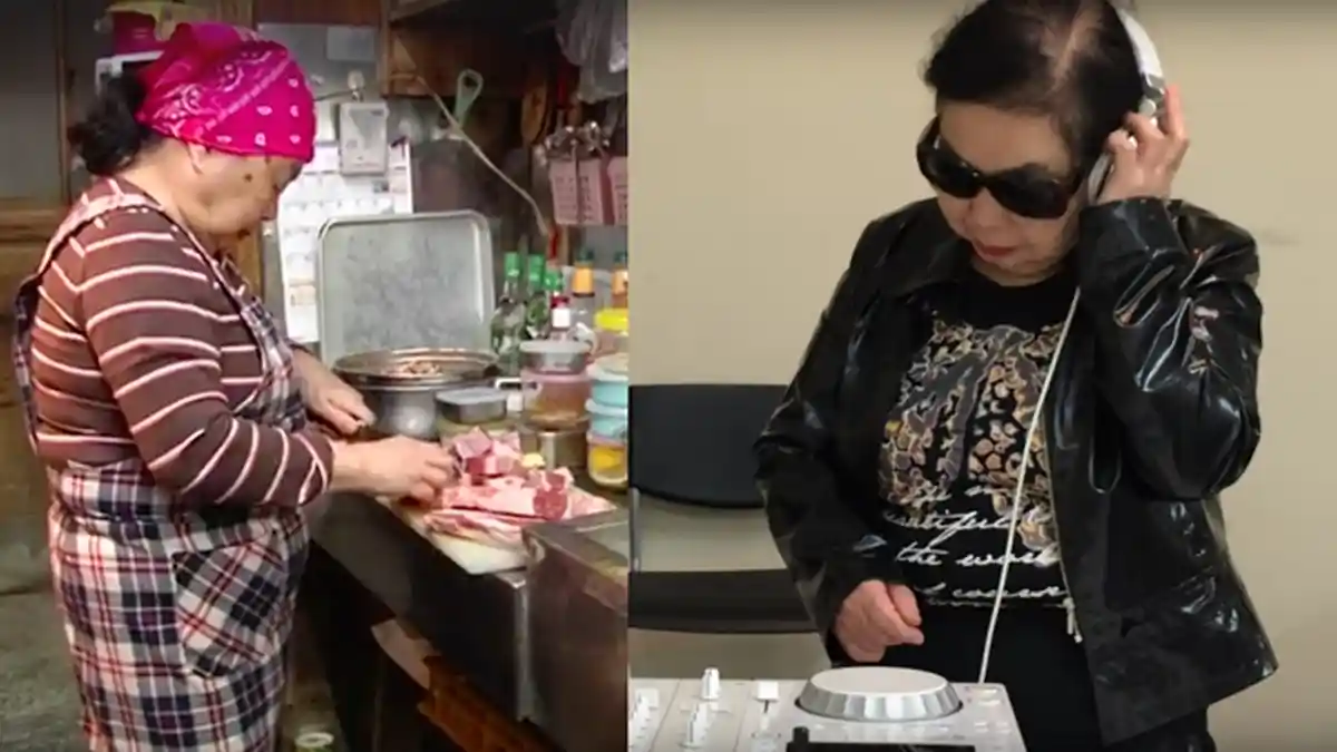 Mantap Jiwa! Nenek Berusia 82 Tahun Pembuat Pangsit Ini Ternyata Seorang DJ