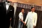 Donnie Ada Band dan Sonya Prishcillia Fitting Baju Pengantin