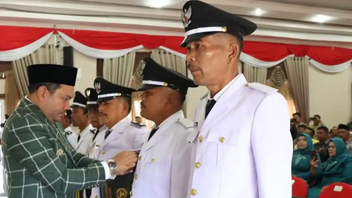 LANTIK 13 Kepala Desa Terpilih, Bupati Pakpak Bharat Franc Bernhard Tumanggor Tegas Pesankan Hal Ini