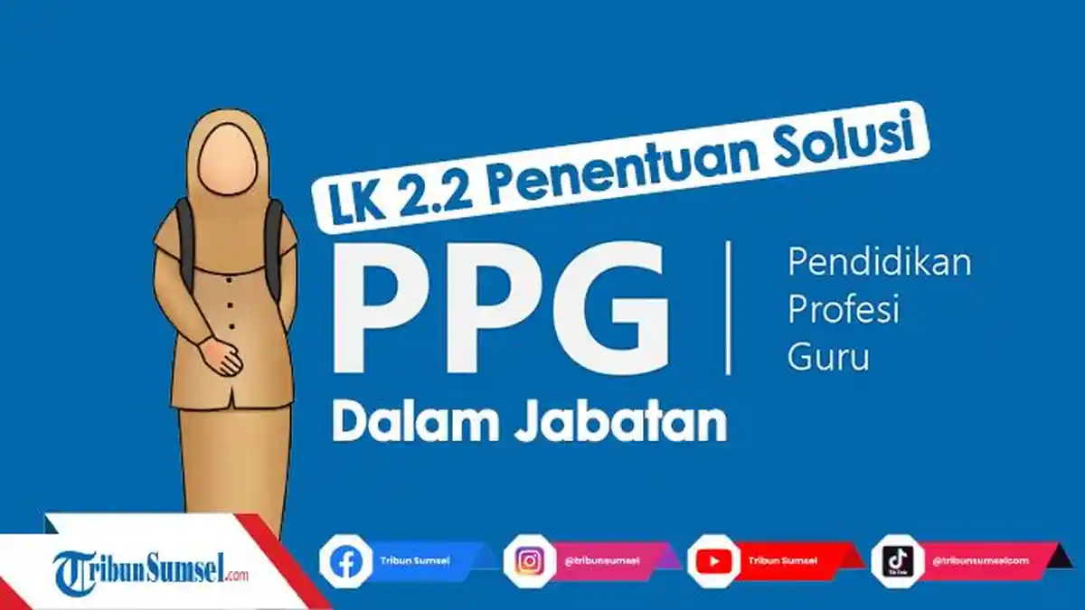 Pembahasan dan Contoh Jawaban LK 2.2 Penentuan Solusi PPG Dalam Jabatan 2023, Tersedia File PDF