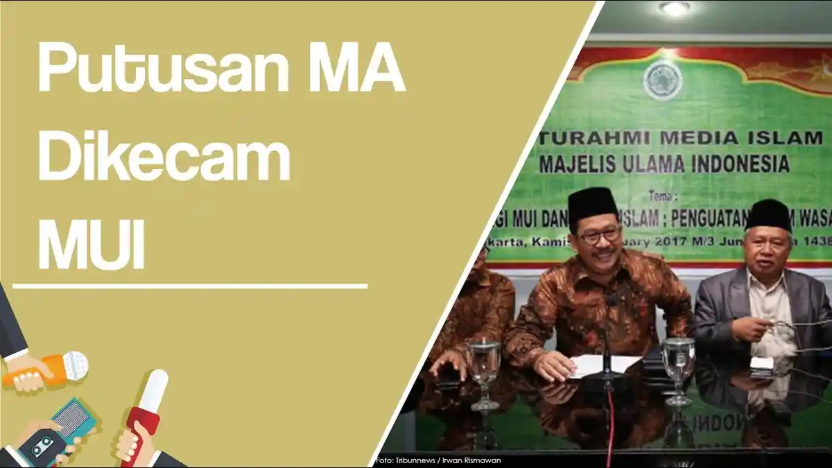 MUI Kecam Putusan MA Bolehkan Mantan Koruptor Nyaleg