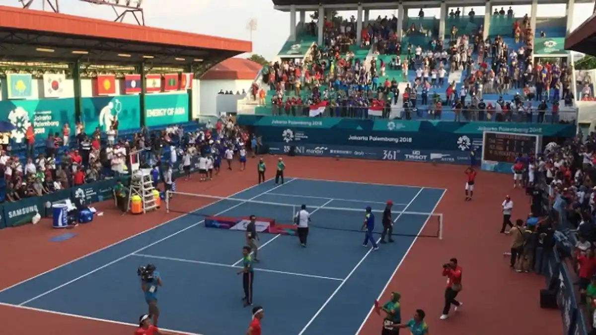 Emas ke-10 untuk Indonesia dari Cabang Olahraga Tenis