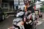 Bung Sila Keliling Indonesia di Temani Honda Supra Fit 97