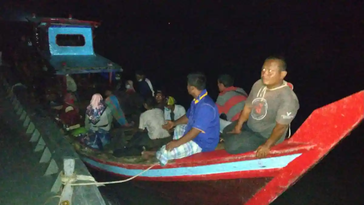 Usaha TNI AL Tidak Sia-sia, 20 TKI yang Pulang Lewat 'Jalur Tikus' Asahan Berhasil Diamankan