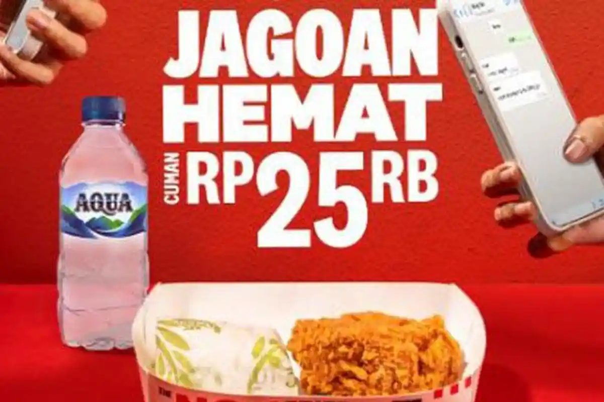 3 Promo KFC Hari Ini 7 April 2023, Kombo Jagoan Hemat Rp25 Ribu