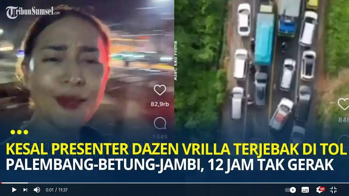 Sosok Dazen Vrilla, Curhat Terjebak Macet di Banyuasin 12 Jam saat Mudik, Presenter Asian Games 2018