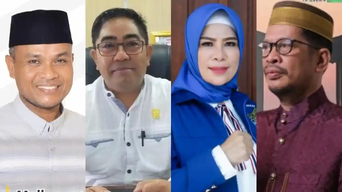 Irman YL, Rafiuddin, Risma, Mallarangan Berebut 2 Kursi Terakhir DPRD ...