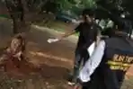 Olah TKP Ledakan di Malam Debat Kedua Capres
