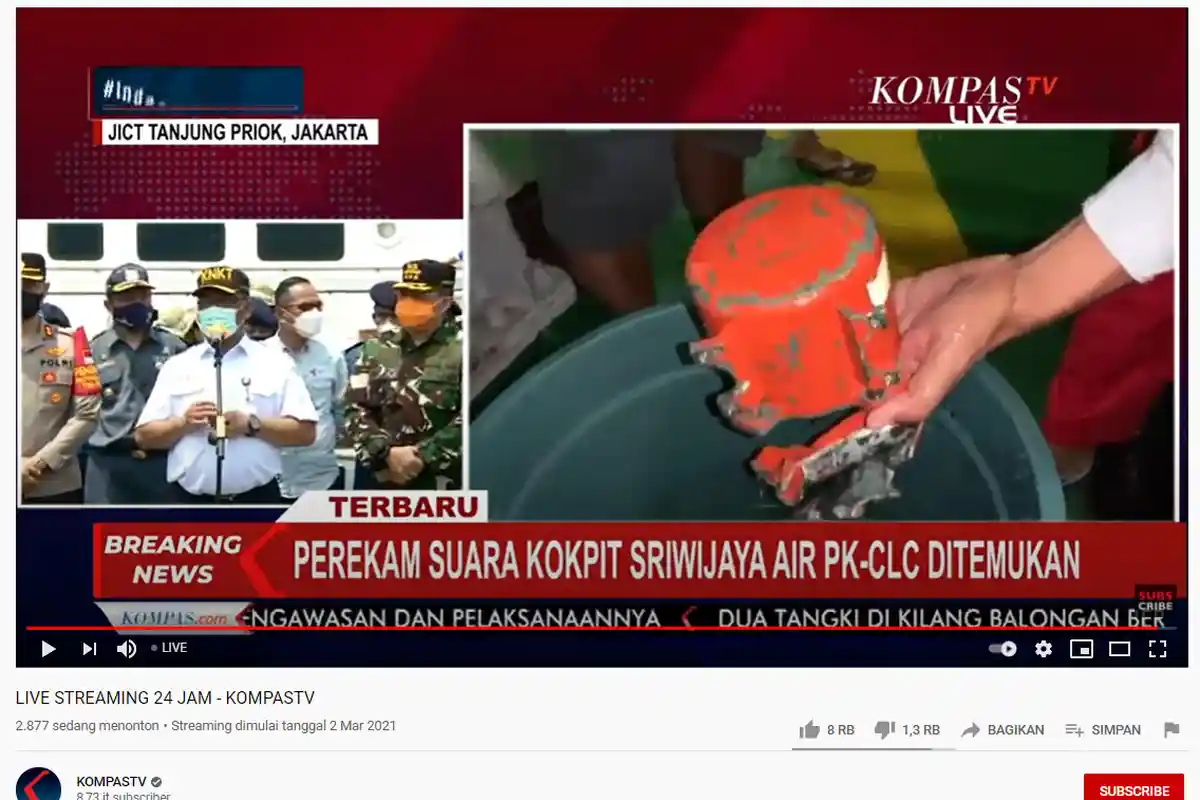 Ceritakan Proses Penemuan Black Box SJ 182, Suara Ketua KNKT Bergetar: Bak Jarum di Tengah Jerami