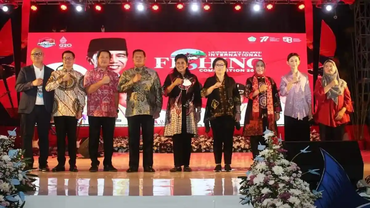 Wagub Steven Kandouw Buka Ajang Likupang North Sulawesi Internasional Fishing Tournament