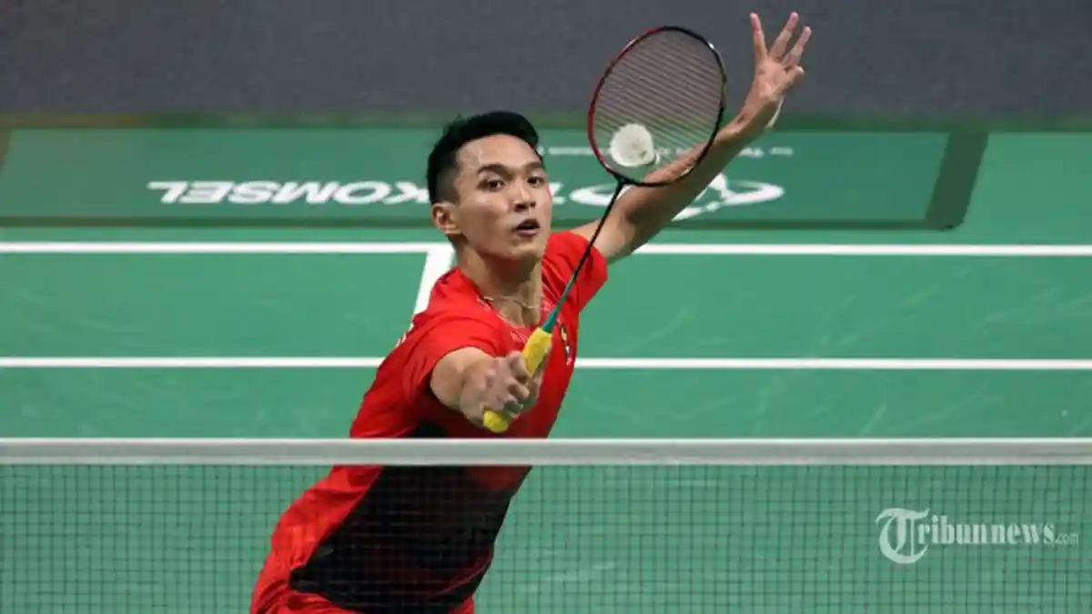 SEDANG BERLANGSUNG Indonesia Open 2019, Jonatan Christie Main, Unggul Sementara dari Wakil Denmark