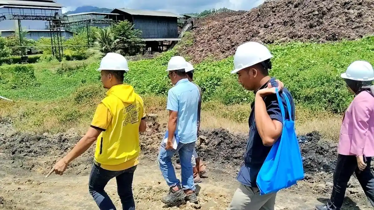 Sidak Pengelolaan Limbah PT Primanusa Global Lestari, DPRD Mateng Kecewa dengan Penyambutan Security