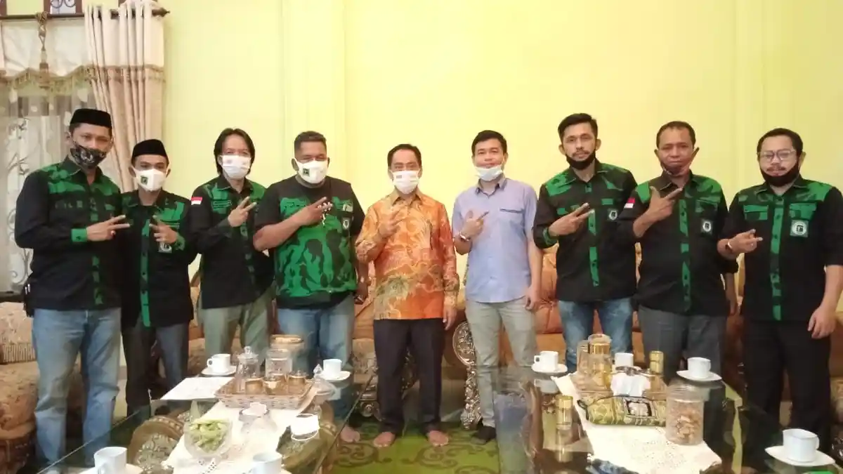 GPK Sulsel Temui Rahman Bando, Bahas Komitmen PPP di Pilwali Makassar