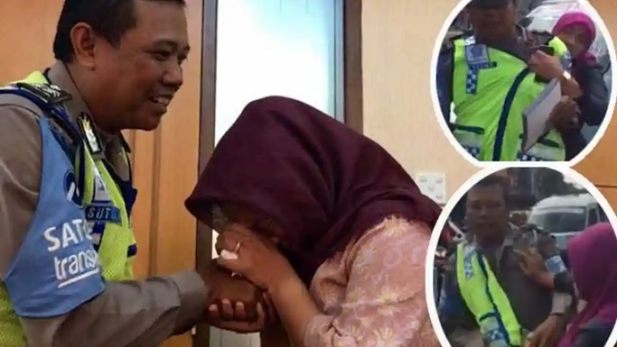 Kisah Dora dan Aiptu Sutisna Berakhir Manis, Netizen Terharu karena Satu Hal Ini