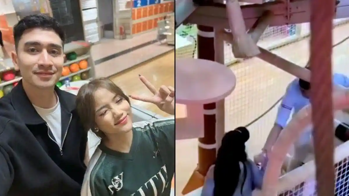 Potret Fuji dan Verrell Bramasta Kepergok Gandengan Tangan di Wahana Permainan, Resmi Pacaran?