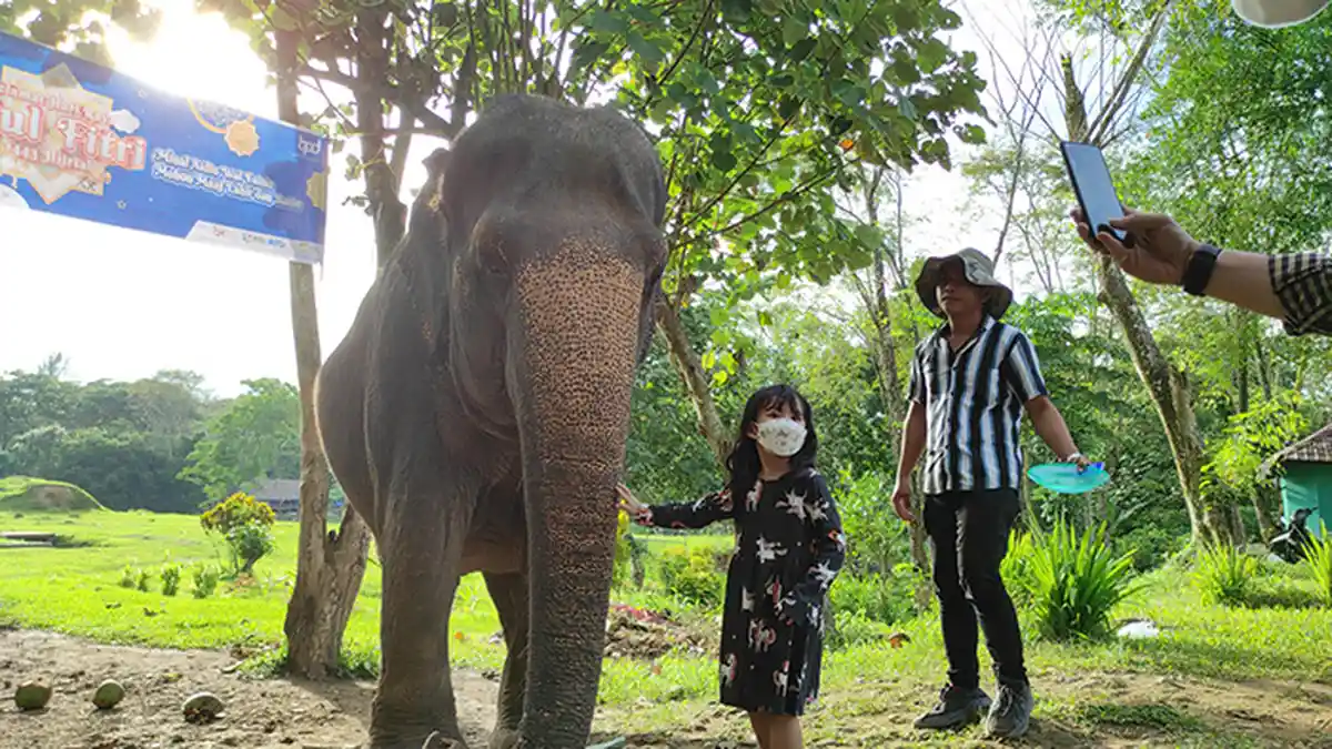 LIBUR Lebaran, Pengunjung Medan Zoo Meningkat 100 Persen