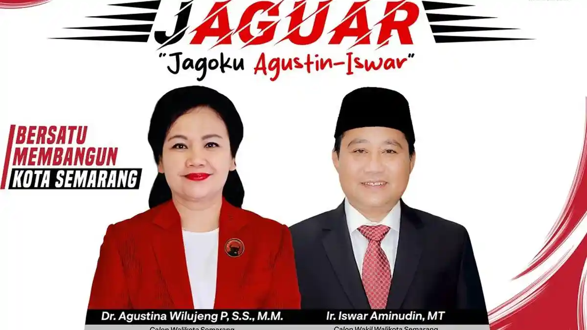 Hasil Sementara Quick Count Pilkada Kota Semarang, Paslon Agustina-Iswar Ungguli Yoyok-Joss