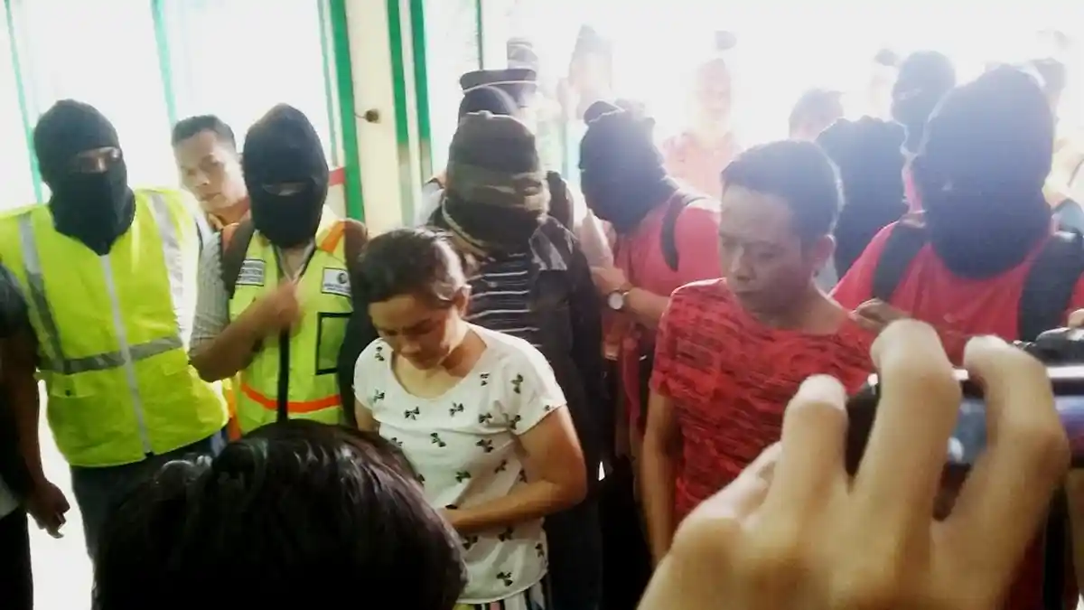 DPO Tiga Bulan, Bandar Narkoba Pulau Pandan Diborgol Bersama Istrinya