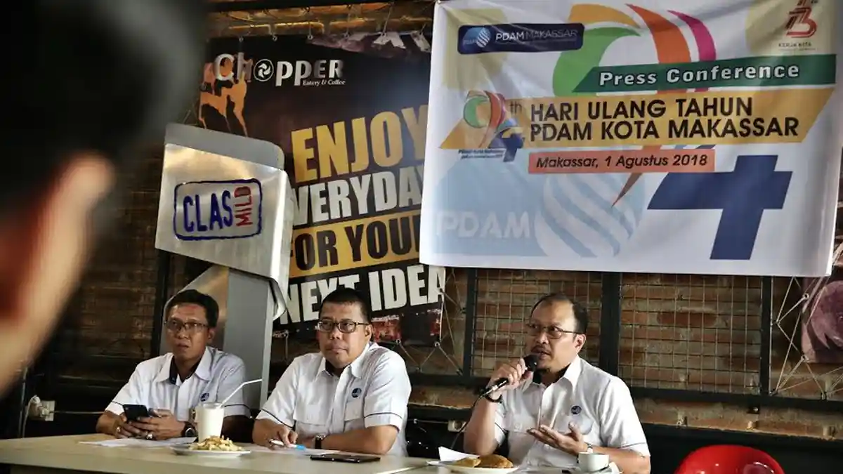 Kemarau, PDAM Makassar Ungkap Debit Air Selatan Kota Berkurang