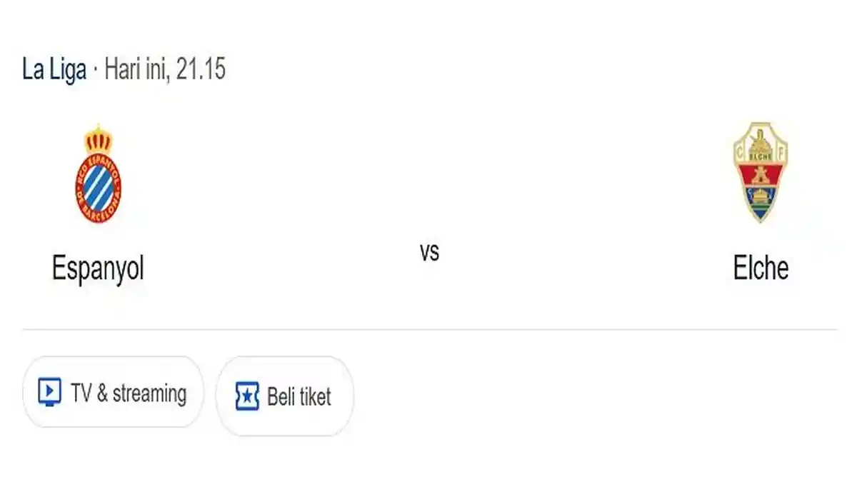 Prediksi Skor dan Susunan Pemain Espanyol VS Elche, Adu Tajam Fernandez dan Mir