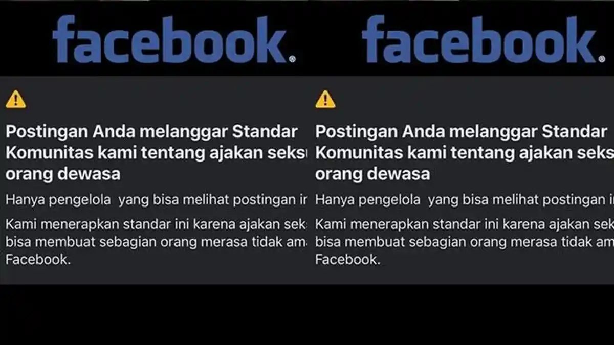 Berikut Cara Mengaktifkan Akun yang Dinonaktifkan karena Melanggar Standar Komunitas Facebook