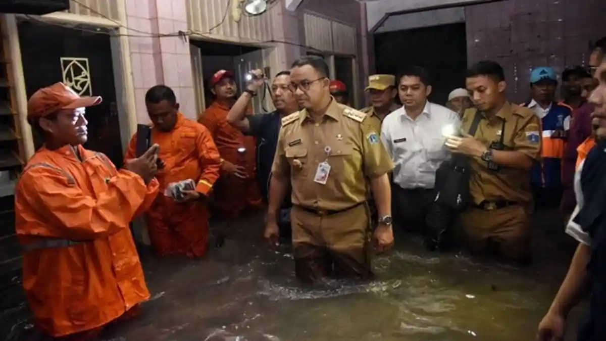 Menteri Basuki Disebut Marah-Marah, Anies Baswedan Susah Kerja Sama Tangani Banjir Jakarta