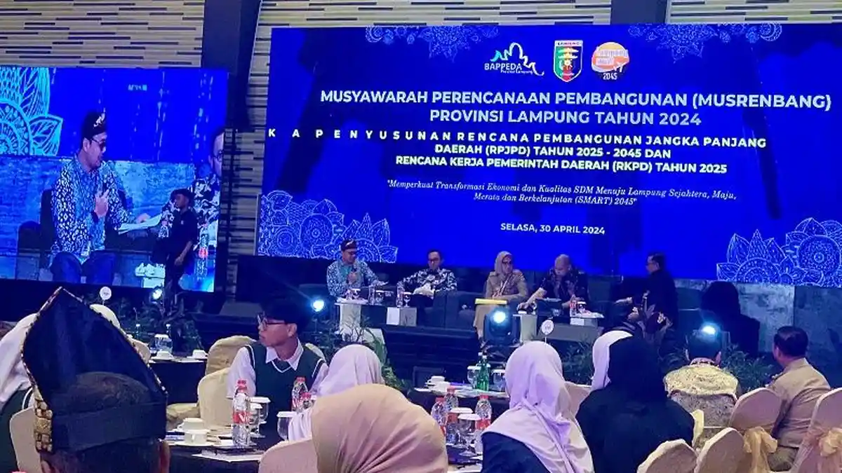 Pemprov Lampung Gelar Musrenbang RKPD dan RPJD 2025-2045