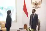 Presiden Jokowi Terima Kunjungan Menteri AB Prancis