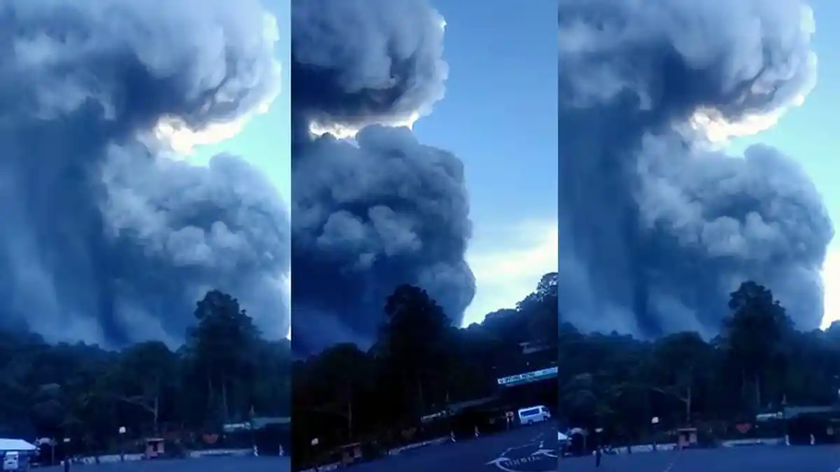 Tidak Ada Getaran, Erupsi Gunung Tangkubanparahu Tidak Akan Picu Pergeseran Patahan Lembang