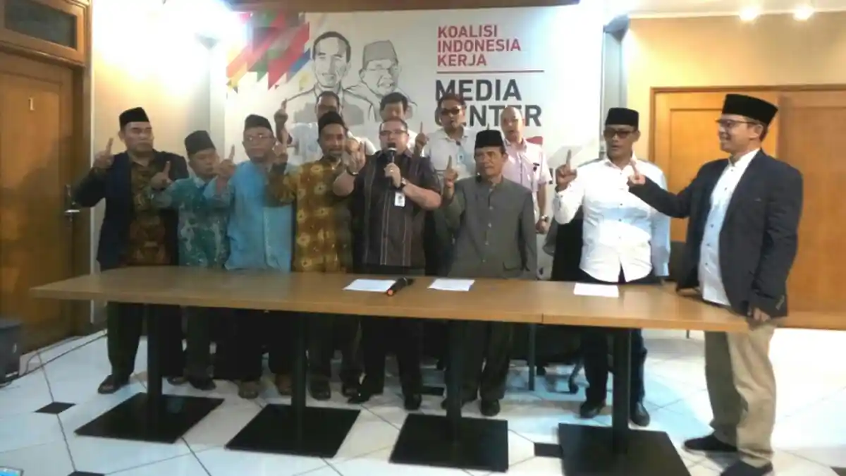 Sejumlah Alumni 212 Deklarasi Dukung Jokowi-Ma'ruf Amin