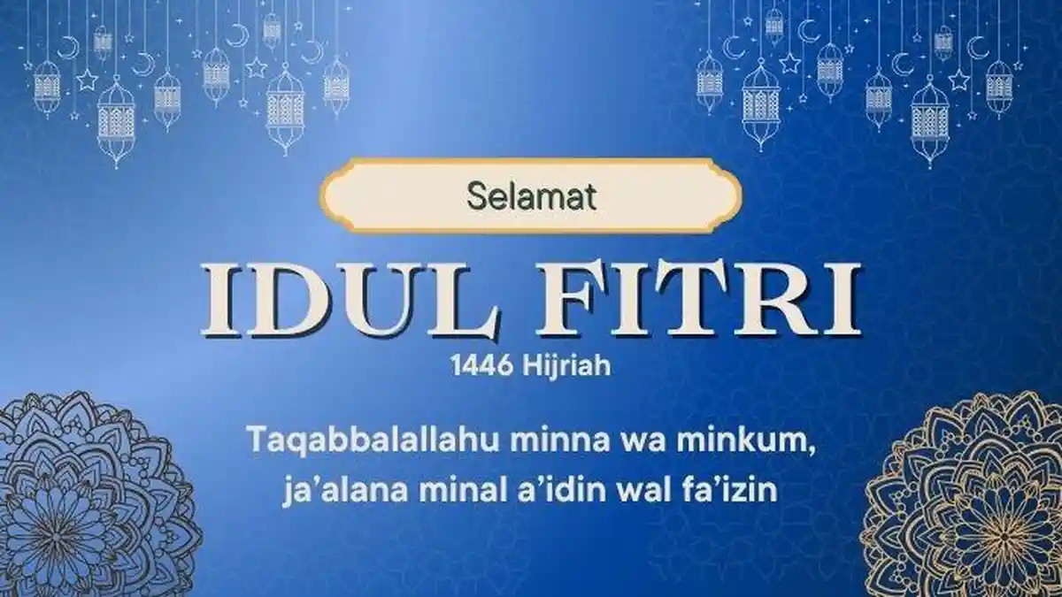 10 Ucapan Selamat Idul Fitri 1446 Hijriah dalam Bahasa Arab dan Artinya