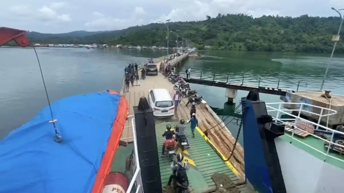 5.217 Pemudik Tiba di Pelabuhan Amolengo-Labuan Sultra hingga Hari ke-7 Arus Balik Idulfitri 2025