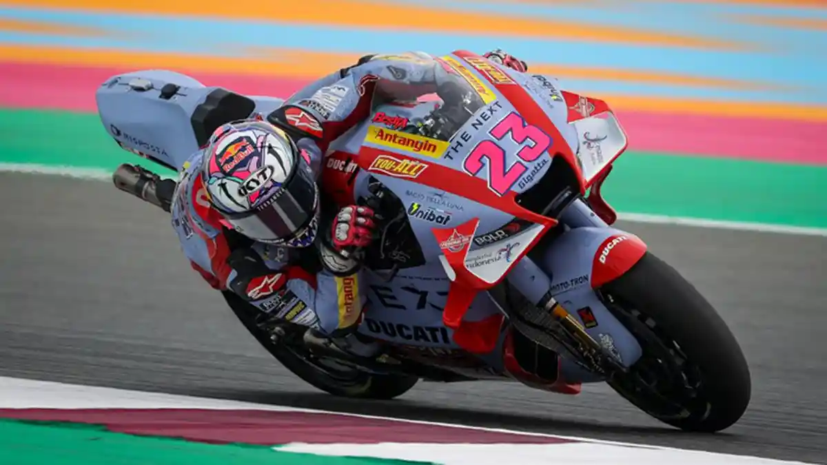 Hasil MotoGP Qatar 2022, Enea Bastianini Melejit Raih Podium, Marc Marquez dan Quartararo Gigit Jari
