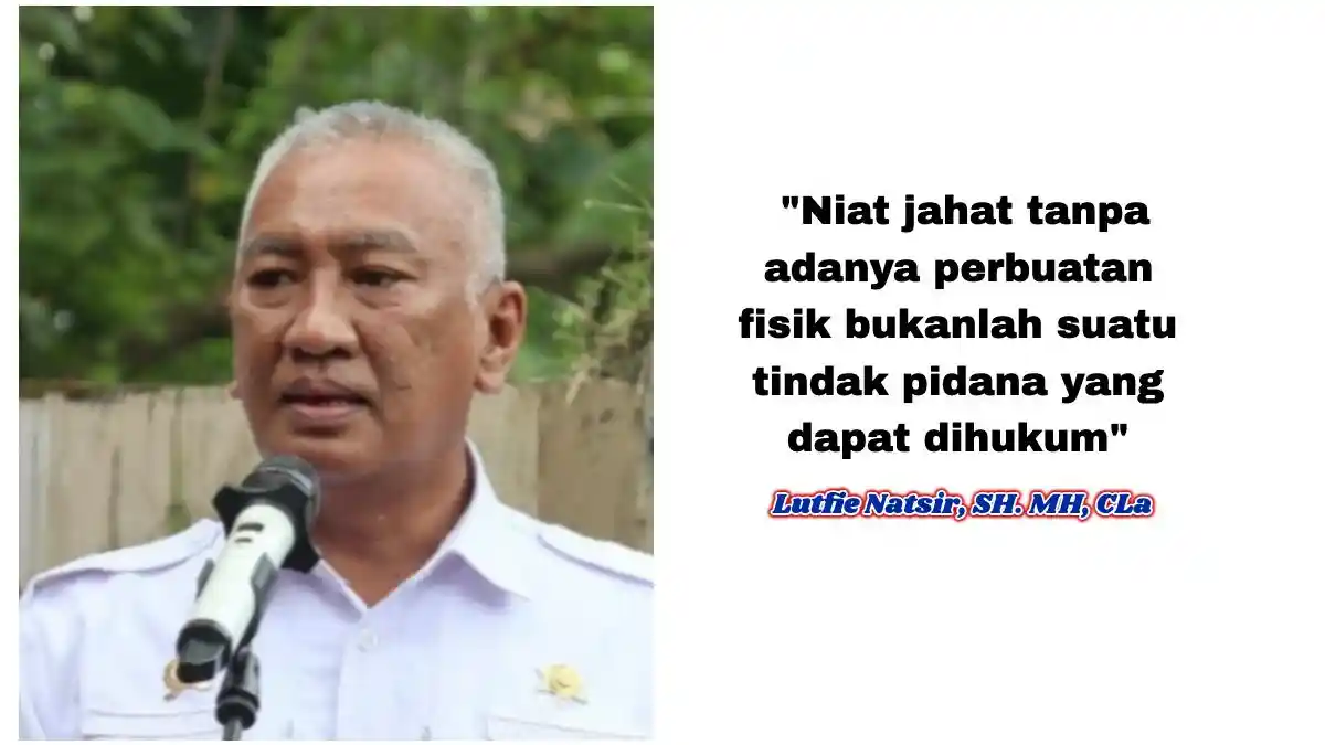 Mens Rea dan Actus Reus