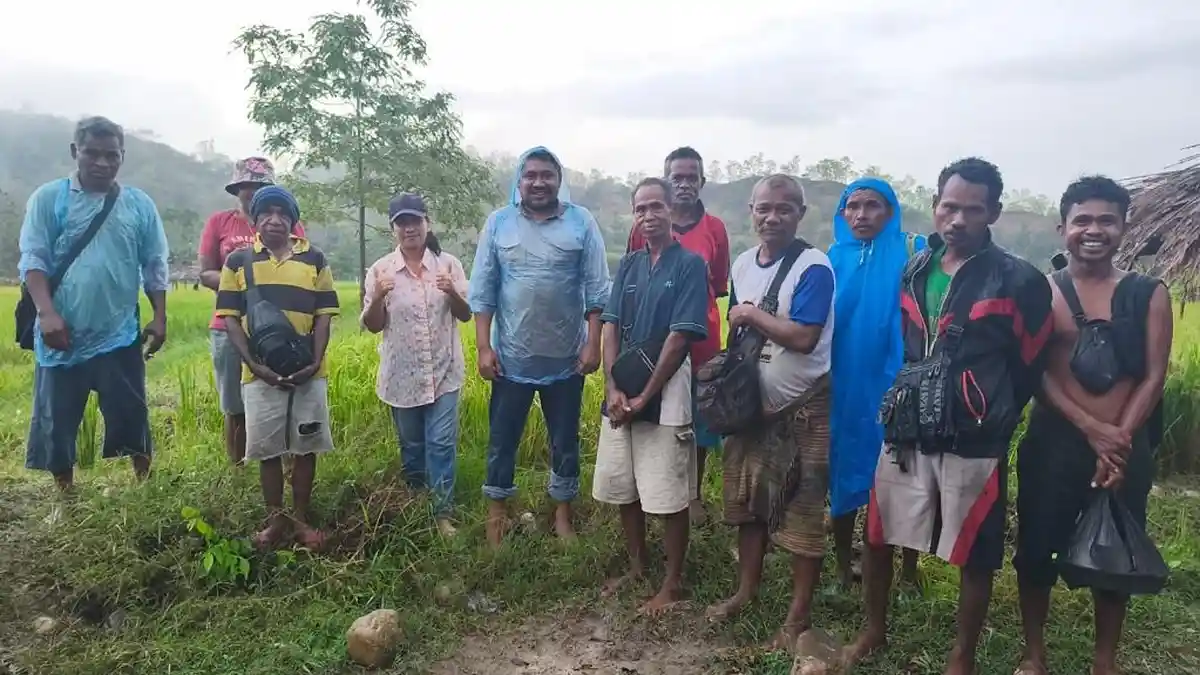 Kades Puna Sebut Bendungan Temef Cukup Membantu Masyarakat