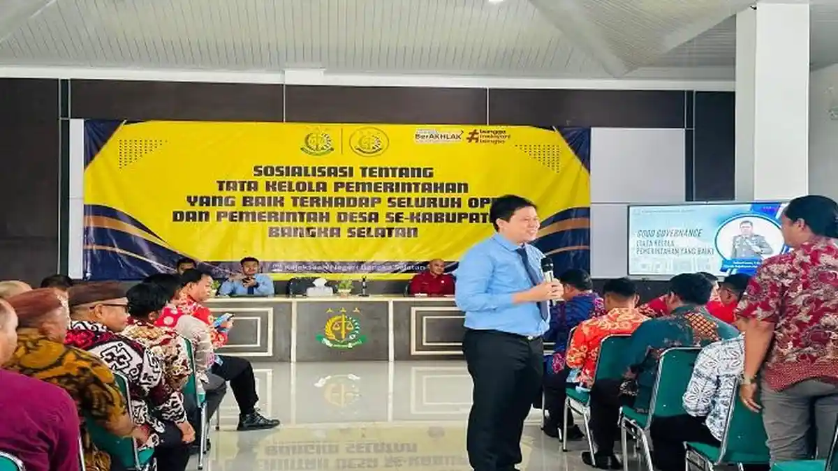 Jangan Main-main Kelola Anggaran, Kejari Bangka Selatan Ingatkan Risiko Hukum