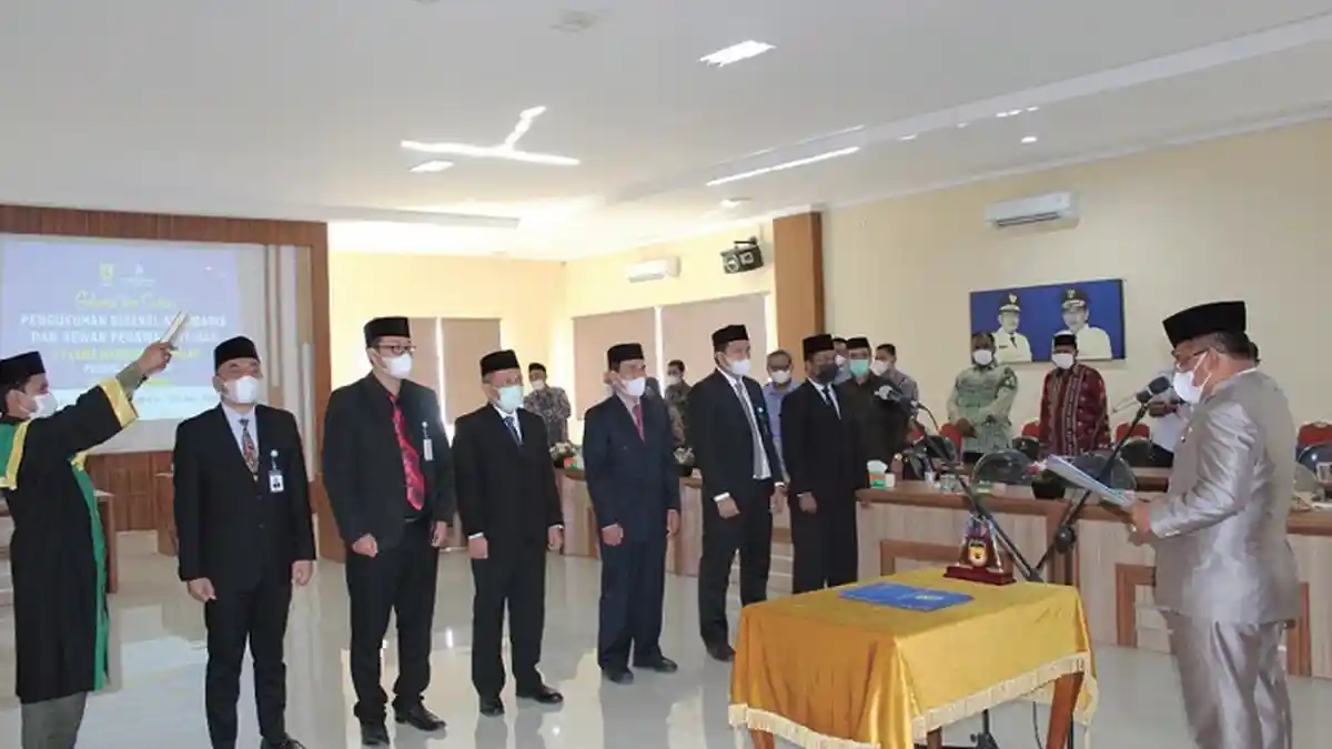 Aminullah Kukuhkan Pengurus LKMS Mahirah Muamalah Syariah