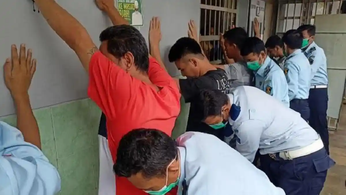 144 Penghuni Rutan Kudus Diperiksa TNI-Polri