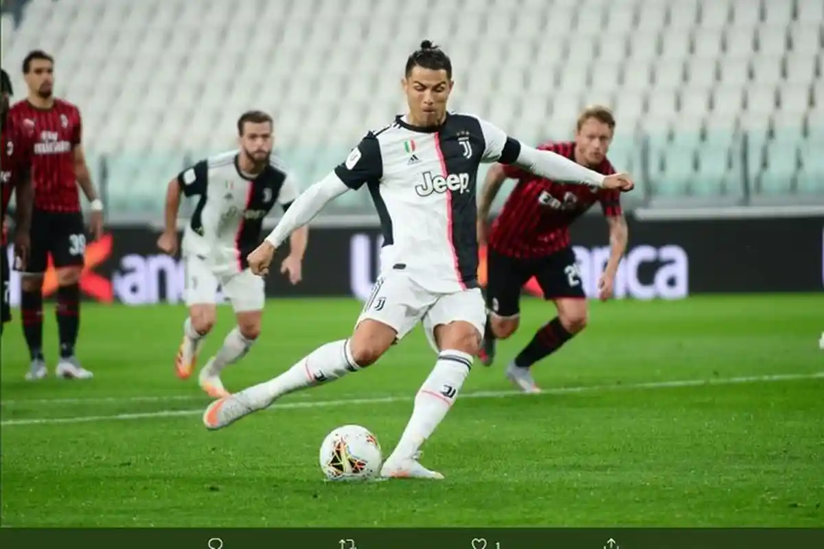 SEDANG LIVE TVRI, Link Streaming Juventus Vs Napoli Final Coppa Italia, Cristiano Ronaldo Start