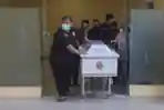Penyerahan Jenazah Korban Kebakaran Lapas Kelas I Tangerang