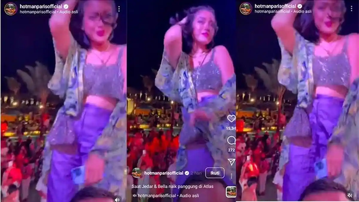 Jessica Iskandar Tepergok Asyik Joget di Kelab Malam Milik Hotman Paris