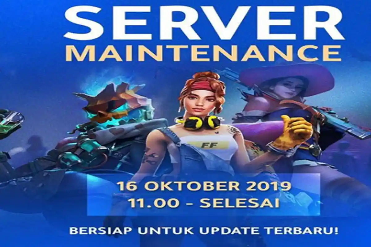 Maintenance Free Fire (FF) 16 Oktober 2019, Dari Update Patch Baru Sampai Perkiraan Selesai Gangguan