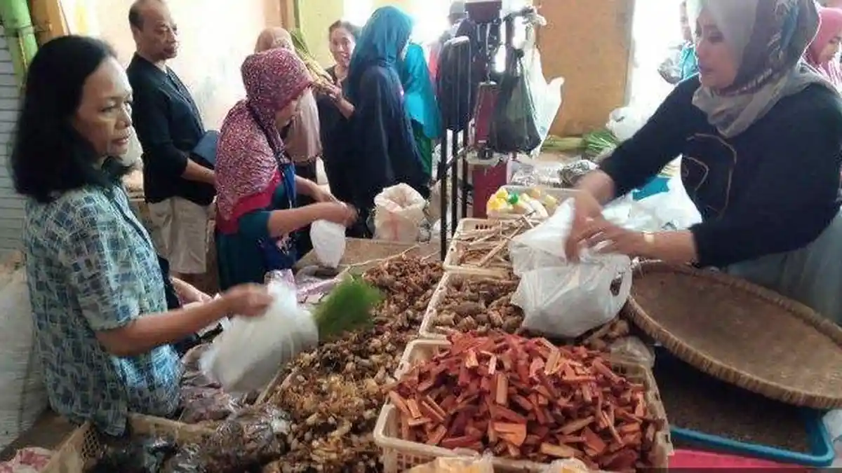 Temulawak Masih Jadi Primadona Empon-empon di Pasar Beringharjo 