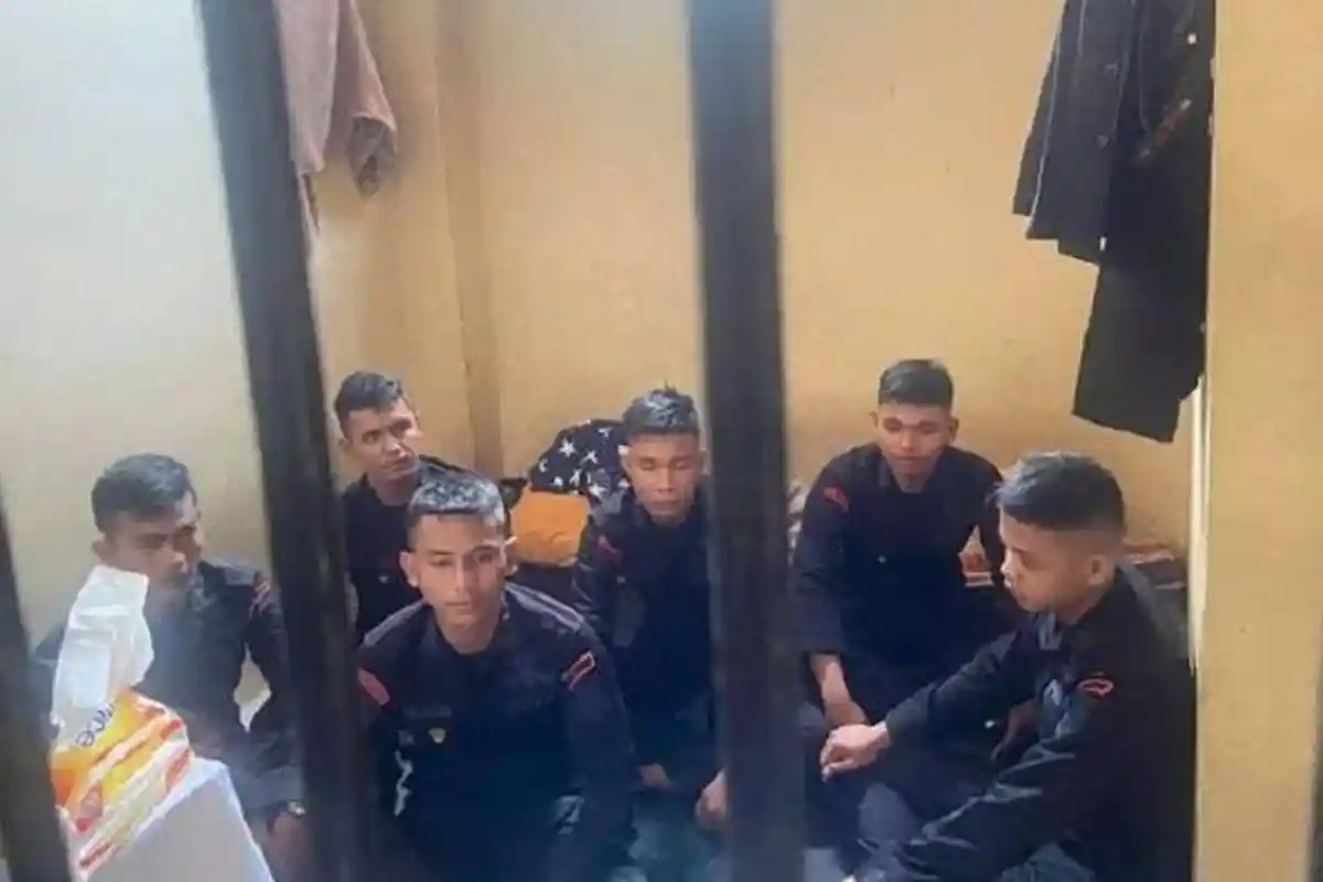 6 Oknum Brimob Polda Jambi Ditahan Usai Culik dan Keroyok Mahasiswa, Rahang Korban Sampai Retak
