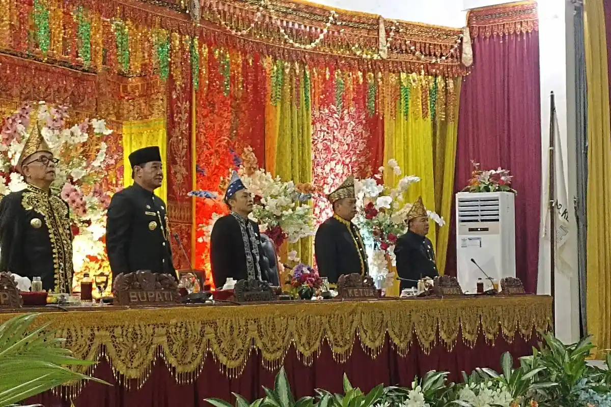 Pesan Ketua DPRD Kepahiang Dalam Paripurna Istimewa HUT ke 20 Kabupaten Kepahiang