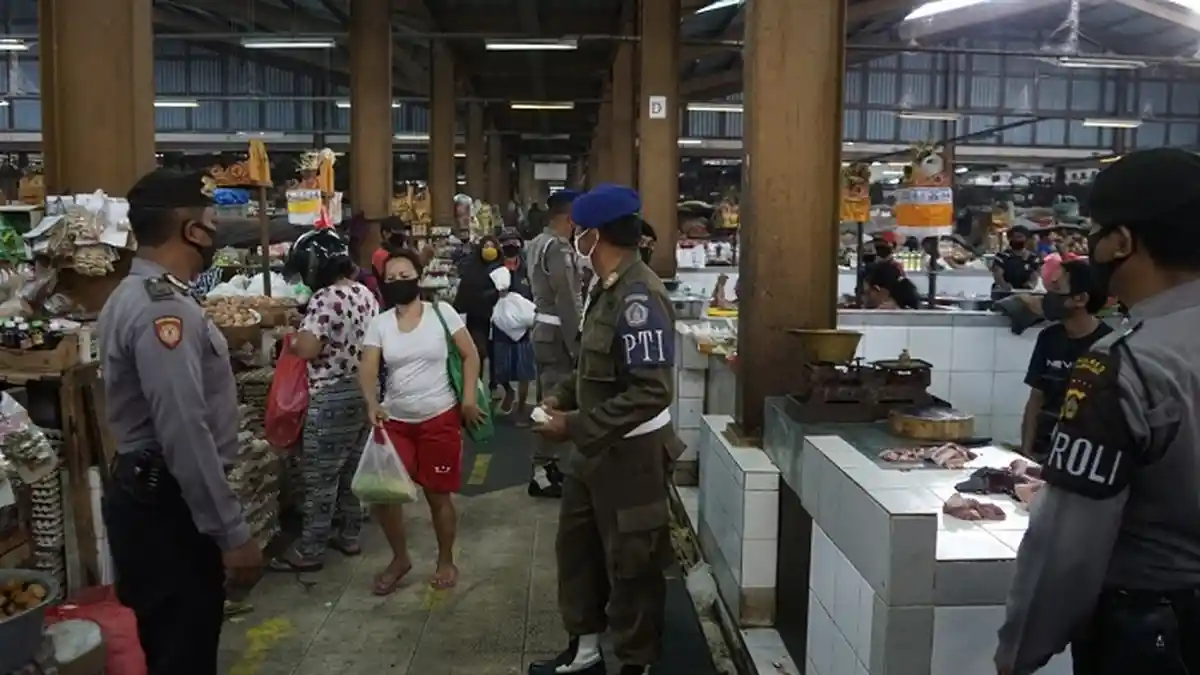 Terapkan PPKM Mulai Besok, Pasar di Klungkung Tetap Dibuka Normal